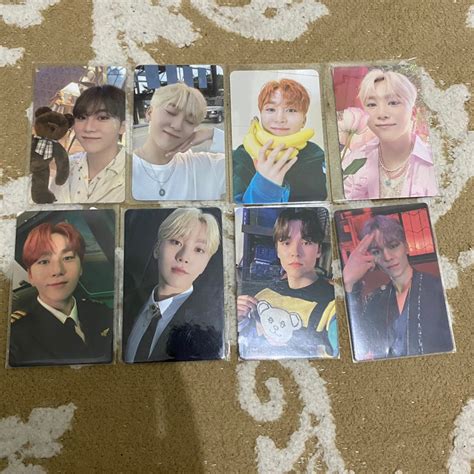 Jual Ready Stock Seventeen Photocard Svt Pc Tc Trading Card Album