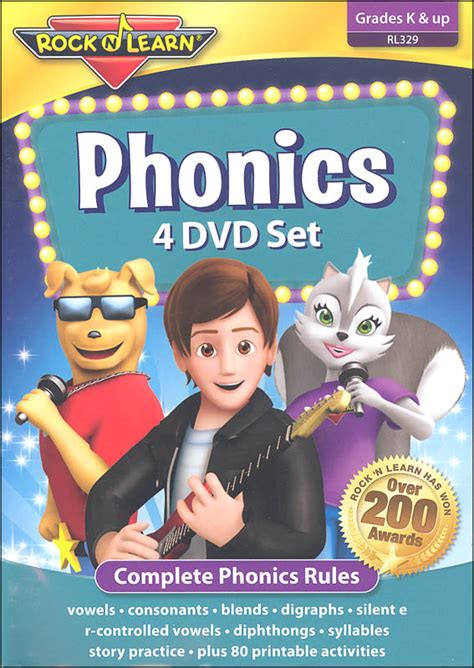 Phonics 4 DVD Set | Rock N Learn | 9781941722299