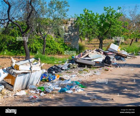 Gros Problème De Dégradation De Lenvironnement Les Déchets Plastiques