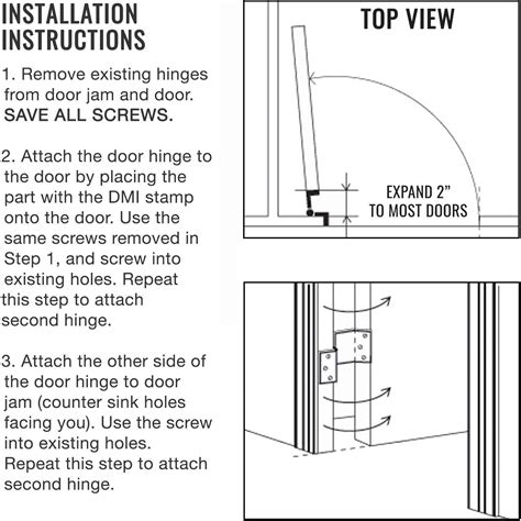 SWING-AWAY DOOR HINGES CAN SAVE MONEY | ALS Support Community