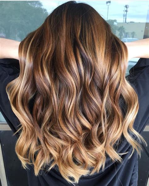 Balayage Hair Brunette With Blonde Honey Hair Color Caramel