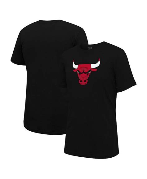 Stadium Essentials Mens And Womens Black Chicago Bulls Primary Logo T