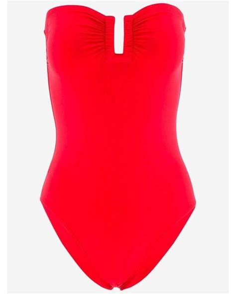 Eres Cassiopee One Piece Swimsuit In Red Lyst