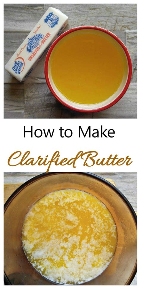 Clarified Butter Recipe Separate Those Milk Solids From Butter Fat