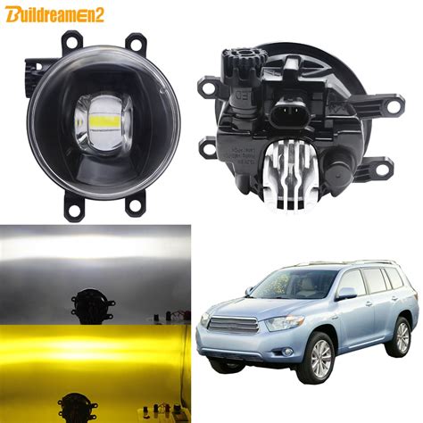 Fog Light Assembly For Toyota Highlander Car