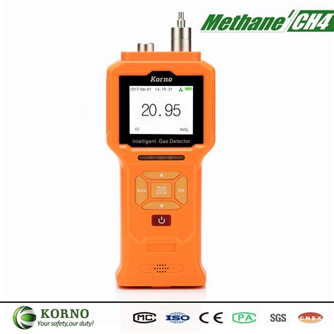 Portable CH4 Gas Detector Methane Gas Detector Gas Leak Detector Gas ...