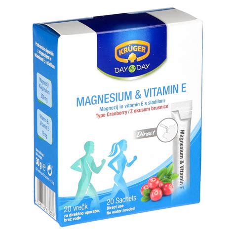 Magnezij In Vitamin E Mega Sport KrÜger 201 30g Prehransko