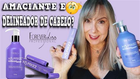 🙆🏼xÔ Frizz Forever Liss Amaciante E Delineador Capilar SerÁ Que