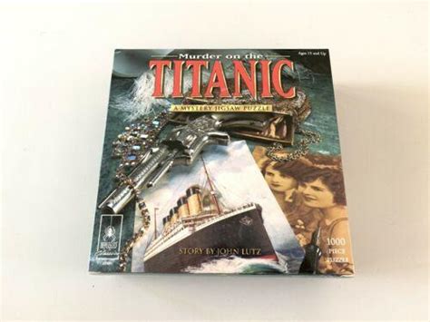 Bepuzzled Murder On The Titanic Mystery Puzzle 3844953686