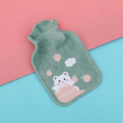 Murahmini Plush Hot Water Bottle Bag Handwarmer Warm Hands Bag Tungku Air Panas Beg Tuam Perut
