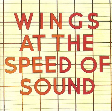 Wings At The Speed Of Sound cover artwork | The Beatles Bible