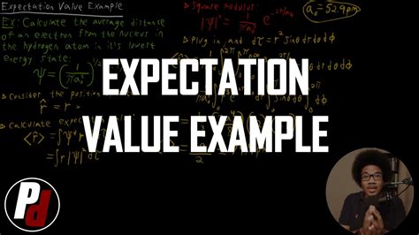 Expectation Value Example Physical Chemistry II 4 3 YouTube