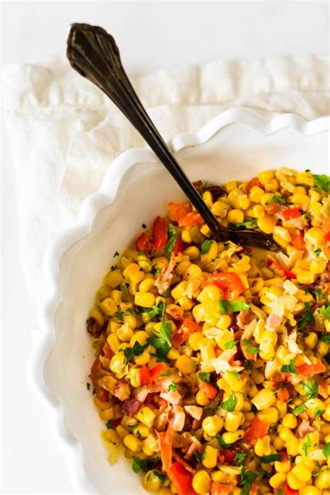 Cajun Maque Choux Corn Recipe The Gingered Whisk