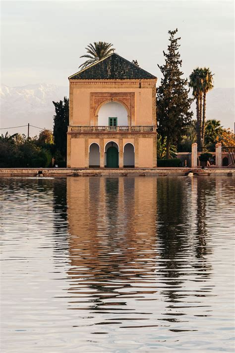 Jardines De La Menara Un Alto En El Camino