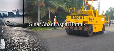 Kontak Layanan Kontraktor Jasa Pengaspalan Hotmix SINAR ABADI ASPAL