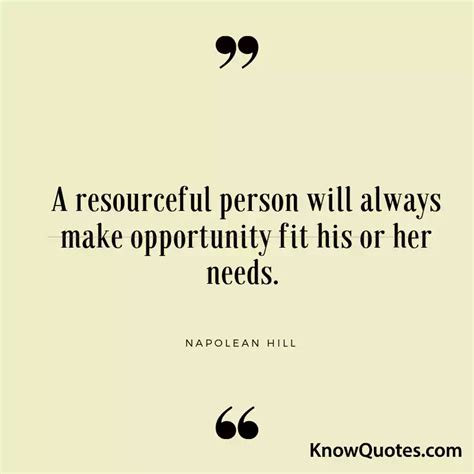 Quotes On Resourcefulness