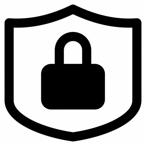 Shield Padlock Cyber Security Protection Icon Download On Iconfinder