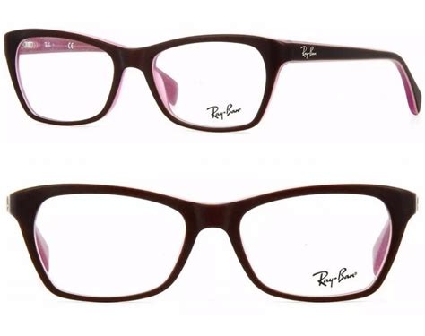 Vis O Ptica Culos De Grau Ray Ban Rb Marrom Acetato