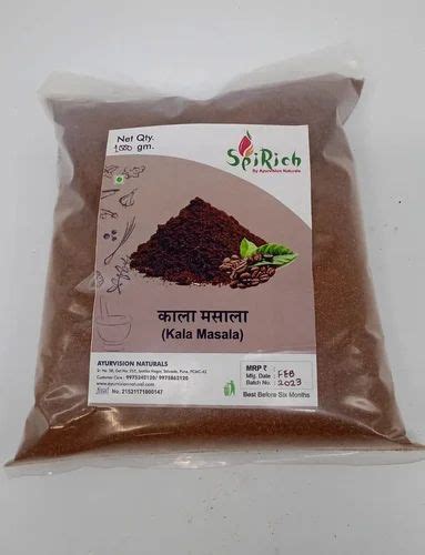 Spirich 1000g Kala Masala Powder Packaging Type Packet At Rs 510