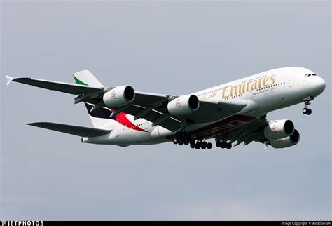 A6 EUJ Airbus A380 861 Emirates Aviation SH JetPhotos