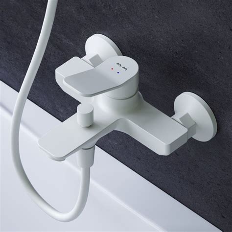 Смеситель для ванны Am.Pm X-Joy F85A10033 (белый) купить в интернет ...
