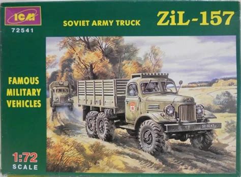 ZiL 157 Soviet Army Truck ICM 1 72 CK Charlies Plastic Models