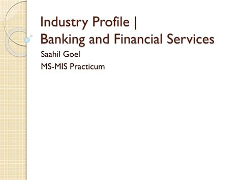 Ppt Industry Profile Banking And Financial Services Powerpoint Presentation Id 5438302