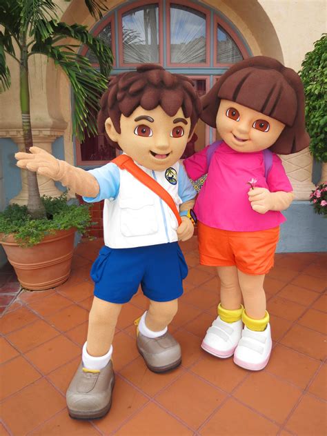 Diego And Dora Hollywood Universal Studios Florida Meeko Flickr