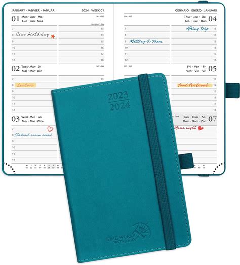 Poprun Agenda Fran Ais Pocket Size X Academic