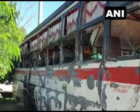 Seven Killed 13 Injured In Bus Dumper Collision In Madhya Pradesh