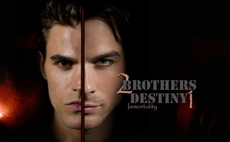 The Salvatore Brothers Wallpaper - The Vampire Diaries TV Show Photo ...