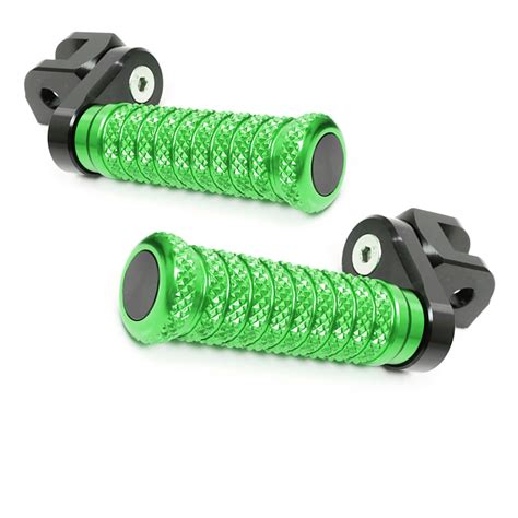 M Grip Front 25mm Adjustable Foot Pegs For ZRX 1200 S R 02 03 04 05 06