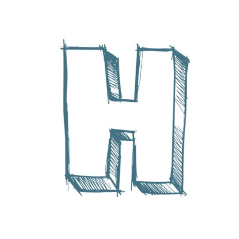 Буква H PNG