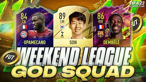 FIFA 22 BEST POSSIBLE 250K HYBRID WEEKEND LEAGUE 3 LEAGUES GOD