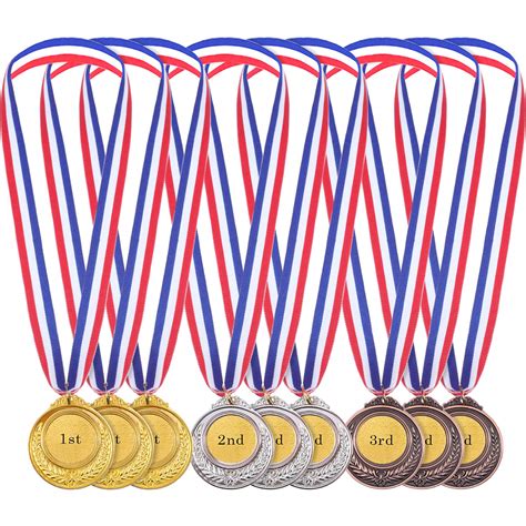 Buy Gold Sliver Bronze Olympic Style Metal Winner Medals Gold Sliver