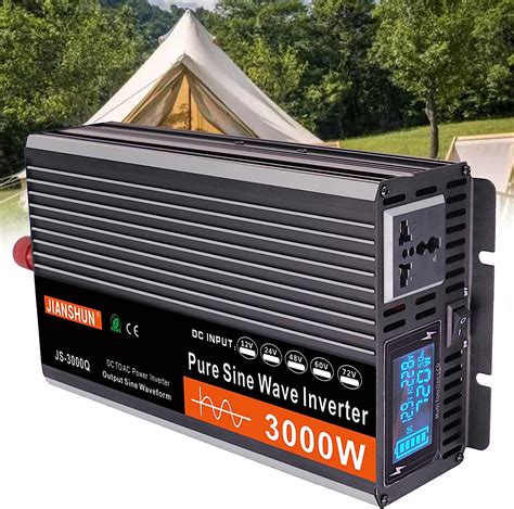 Jp 純粋な正弦波パワー インバーター カー インバーター、3000w 4000w 5000w 6000w Dc