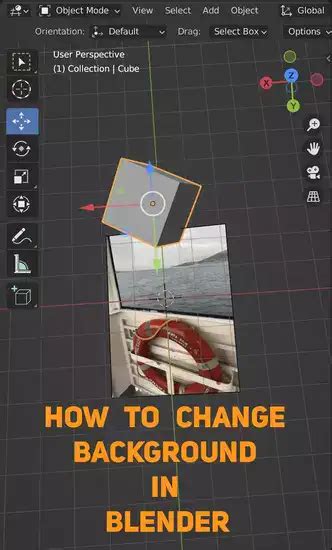 How To Change Background In Blender