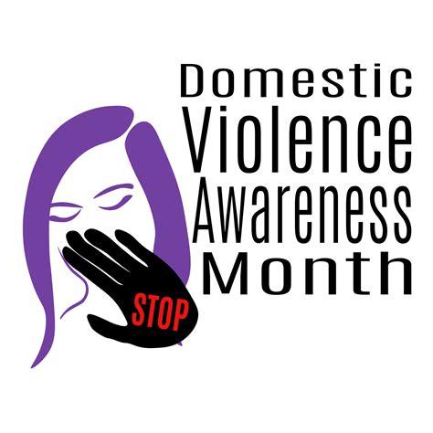 Domestic Violence Awareness Month, idea for a poster, banner or flyer ...