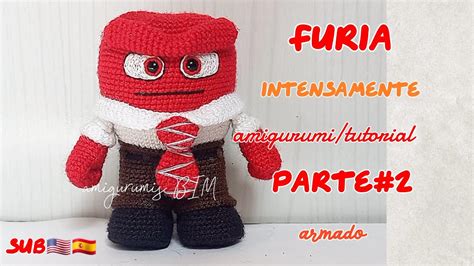 FURIA De Intensamente PARTE 2 2 Amigurumi Facil YouTube