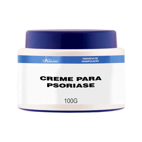 Creme Tacrolimo 0 1 para Psoríase 30G Azuleno