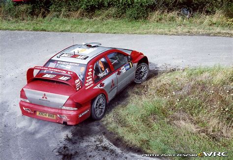 Panizzi Gilles Panizzi Herv Mitsubishi Lancer Wrc Omv Adac