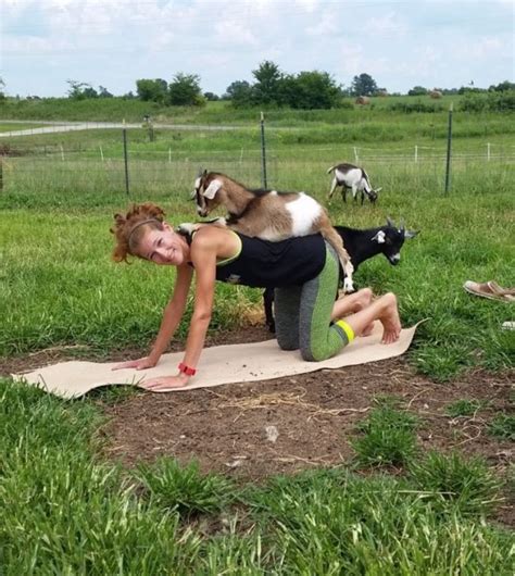 Goat Yoga in Southern Illinois! | Ryder Family Farm