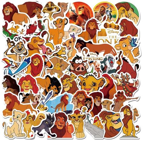 Lion King Stickers Random Sticker Pack Etsy