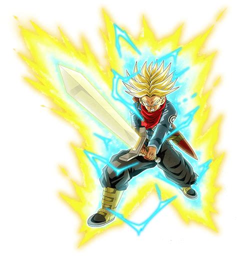 Future Trunks Ssj2 Render 3 [dokkan Battle] By Maxiuchiha22 On Deviantart