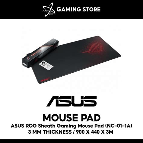 (READY STOCK) ASUS ROG SHEATH MOUSE PAD ASUS ROG SHEATH MOUSEPAD, Computers & Tech, Parts ...