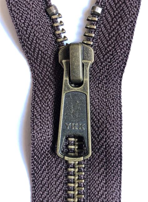 Ykk Black Heavy Duty Brass Separating Jacket Zipper