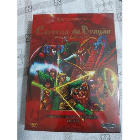 Dvd Box Caverna Do Drag O Original Completo Epis Dios Shopee Brasil