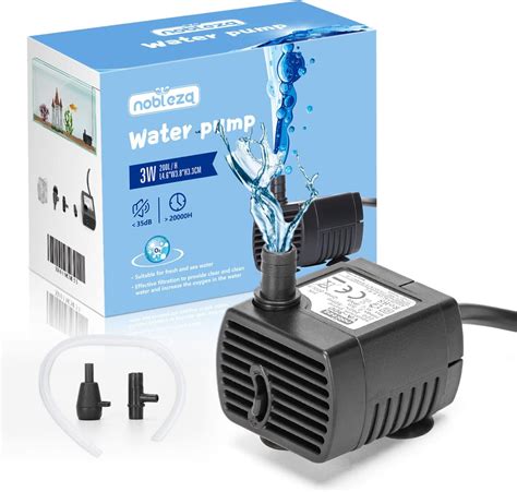 Pompe Submersible Mini Pompe Eau Ultra Silencieuse Mini Pompe Eau