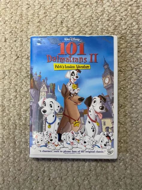 Walt Disney Classic Dvd Dalmatians Ii Patchs London Adventure