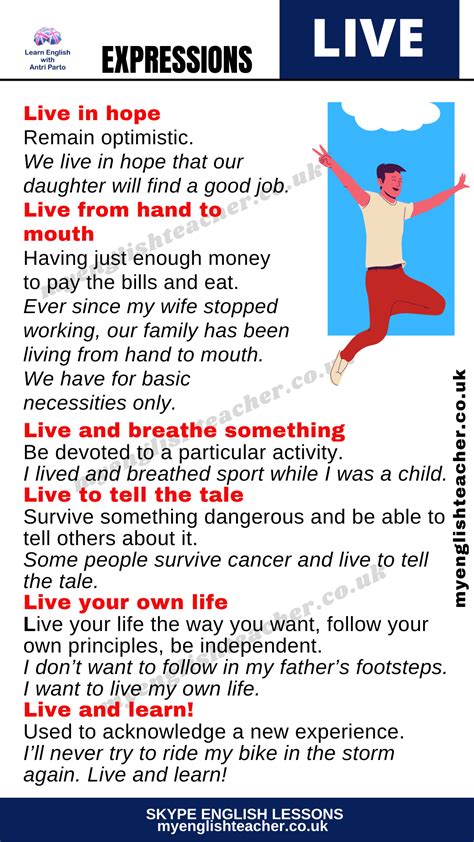 Expressions With Live My Lingua Academy